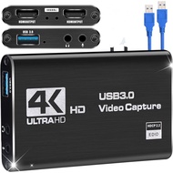 4K HD To USB 3.0 Video Capture HDTV Card 1080P 60fps HD Video Recorder Grabber