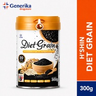 [Generika Drugstore] Hishin DietGrain 300g | Multigrain Botanical Beverage With Prebiotic & MCT Oil 