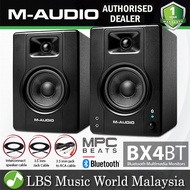 M-Audio BX4 BT 4.5 Inch 120 Watt Bluetooth Multimedia Monitors Speaker - Pair (M Audio BX4BT)