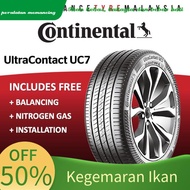 (NEW Launched) Continental Ultra Contact 7 UC7  Ultra Contact 6 UC6 15 16 17 18 INCH TYRE (FREE INSTALLATIONDELIVERY)