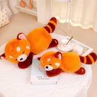 พร้อมส่ง   ตุ๊กตาขนปุย แพนด้าแดง Red Panda ตุ๊กตาแพนด้าน่ารัก น้องน่ารักมาก กอดอุ่น ตุ๊กตาน่ารัก เหม