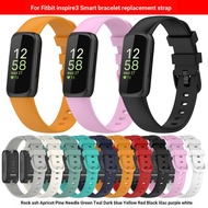 Suitable for Fitbit inspire3 Rubber Strap inspire3 Bracelet Official Same Style Color Strap TPE Stra