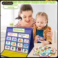[qjypno49] Behavioral Routine  Children Kids Visual Schedule Chart Calendar