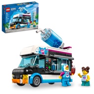 LEGO City Penguin Slushy Van Building Toy - Featuring a Truck and Costumed Minifigure, Great Gift Id