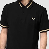 FRED PERRY 100%ORIGINAL M2 Double Tip Polo Tee Men's T-shirt Business T-shirt FP baju atasan lelaki 