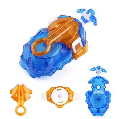 Takara Tomy DB B-184 B-00 B-187 Custom Right and Left Burst Launcher LR Long Dynamite String