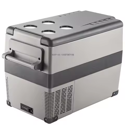 35L New Portable Refrigerator Cooler 1.23Cuft Compressor Freezer App-Controlled 12/24V DC for Home C