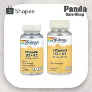 Solaray Vitamin D3 + K2