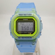 Casio G-Shock DW-5600LS-2D Semi-transparent Band Blue Digital Resin Strap Men's Watch