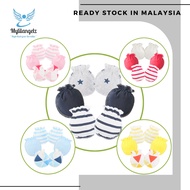 Mylilangelz SA 3 Pairs 0-3 Months Newborn Infant Soft Cotton Gloves Anti-scratch Handguard Glove