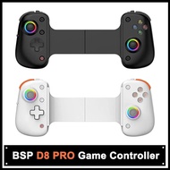 BSP D8 PRO RGB Tablet Controller Handle For Switch Game Bluetooth Stretching Joystick For P3 P4 Andr