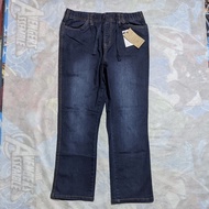 Celana Panjang Longpants Relax Jeans Dark Blue Washed Fading BNWT