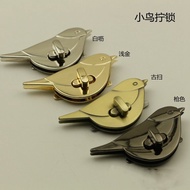 Bag Hardware Accessories Bird Lock Accessories Metal Bag Decoration Lock Buckle Crossbody Bag Metal