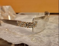 DANIEL SWAROVSKI 施華洛世奇最頂級珠寶設計款灰色漸層墨鏡