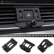 Wishlistforyou Dedicated Phone Stand Holders Base Collocation Mount Bracket for Audi A1 A3 A4 A5 A6 