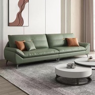 European Style Minimalist Three-Person Disposable Modern North Luxury Technology Simple Fabric Sofa 