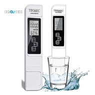 3-In-1 TDS Meter Digital Water Tester 0-999Ppm PPM Meter for Hydroponics, Drinking Water