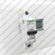 SCHNEIDER MCB 6 KA IC60N 1P 16A A9F74116