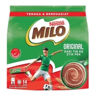 Nestle Milo 3in1 Activ-Go Stik Pek Kosong 30gx14s