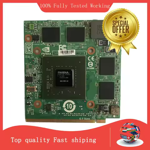 8600M GT 8600MGT MXM II DDR2 512MB G84-600-A2 Graphics Video Card for Acer 5920G 5520G 7720G 4720G 7