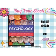 Psychology: The Science of Mind & Behaviour - 5E (2024)