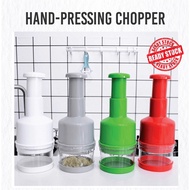 Stainless Steel Hand-Pressing Garlic Chopper Garlic Crusher Food Chopper Manual Chopper