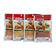 HEXA Most Seasoning Beef 50gm  Percik 50gm Chicken 50gm Lamb Premix 50gm SET