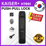 Kaiser Digital Door Lock l HDB Door lock l KAISER Push Pull Lock H7891 l Korea digital lock l Fingerprint door lock l Pincode l Smart lock