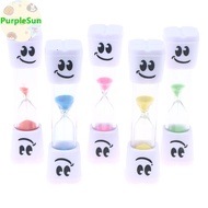 PurpleSun 2-Minute Creative Big-Eye Timer Hourglass Timer Children Tooth Brushing Sandglass Kitchen 