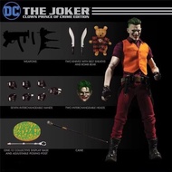 Ant mezco Batman Gotham Joker 20cm Joker Action Figure Model Cloth Clothes Villain Figure