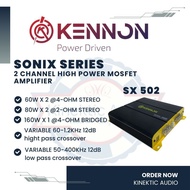 KENNON CAR AMPLIFIER SONIX SERIES SX502 / CAR AMPLFIER / AMPLIFIER KERETA