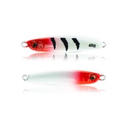 10g / 15g / 20g / 40g  - Handmade Jigging Lure Kurodai Bilis Red Head UV Fire Tiger (Light Jig / Mic