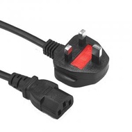 Maxlink - 1.5米 UK AC Power Cord 英規電源線 品字尾 C13 適用於電腦/顯示器/打印機/電飯煲等家電，帶 13A 保險絲