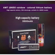 AWT 18650 3500mAh 3.7V Li-ion Battery + Vapcell Q2S-C Smart Charger Kit