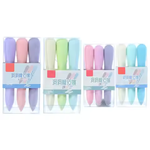 Office Supplies Pen Shape Students Stationery Correction Supplies Traceless Eraser Dustless Eraser H