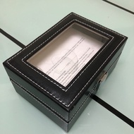 PU watch box kotak jam 3 slot g shock