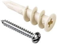 Diversitech 7316X E-Z Anchor, nylon, pack of 10, screw size- Number 8 x 1-1/4", max. fixture- 3/4"