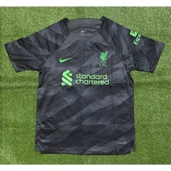 HITAM Jersey Ball Grade Ori Liverpool Goalkeeper Black 2023/2024 23-24 new season