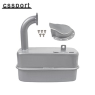 GY22156 Muffler For John Deere 107S D105 D110 E100 E110 X125 X126 X145 Tractors Replaces GY21990