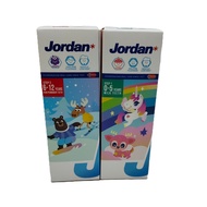 JORDAN TOOTHPASTE STEP 1 (0-5 YEARS) / STEP 2 (6-10 YEARS)