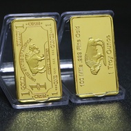 American Bison Commemorative Coin Medal Coin Gold Silver Coin Gold Nugget Foreign Coin 8.4