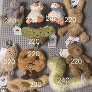 Jellycat 花生。企鵝。面包。蛇。企鵝