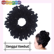 Sanggul ARAB Rambut  Crunchy CHE TA Getah Rambut