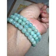 Natural Crystal: Amazonite 3Laps Bracelet