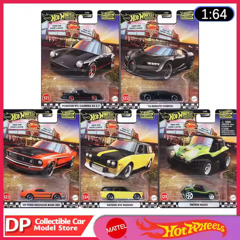 New Hot Wheels Boulevard 2025 - Mix 2B Porsche Bugatti Ford Mustang Datsun Diecast Vehicle Model Col