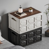 Storage Box Camping Foldable Available In 3 Colors Handle Design Easy To Carry 20L 30L 56L