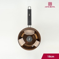 JAYA MATA SUS304 Stainless Steel Saucepan with Lid – 18 cm / 20 cm (JM381) | Official Online Store E