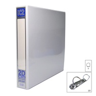 40mm 2D Ring File K2 (White)
