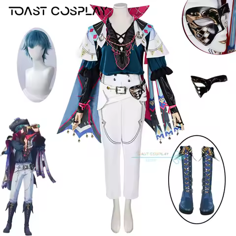 Wuwa Brant Cosplay Costume Wuthering Waves Brant Cosplay Uniforms Halloween Party Role Play Suits