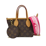 棕色 原花帆布 Neverfull BB 兩用包【LOUIS VUITTON LV 路易威登】 M46786